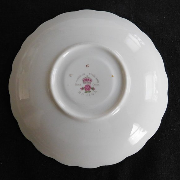 1953 Queen Elizabeth II Coronation Crested Portrait Rosina Bone China Cup Saucer - Picture 4 of 9